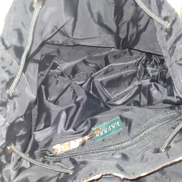 Lauren Ralph Lauren Leopard Print Mini Shoulder Back Pack - Picture 7 of 8